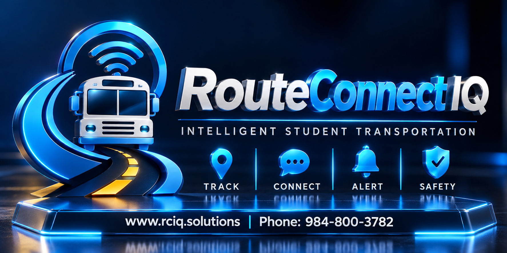 RouteConnectIQ transportation intelligence network visualization
