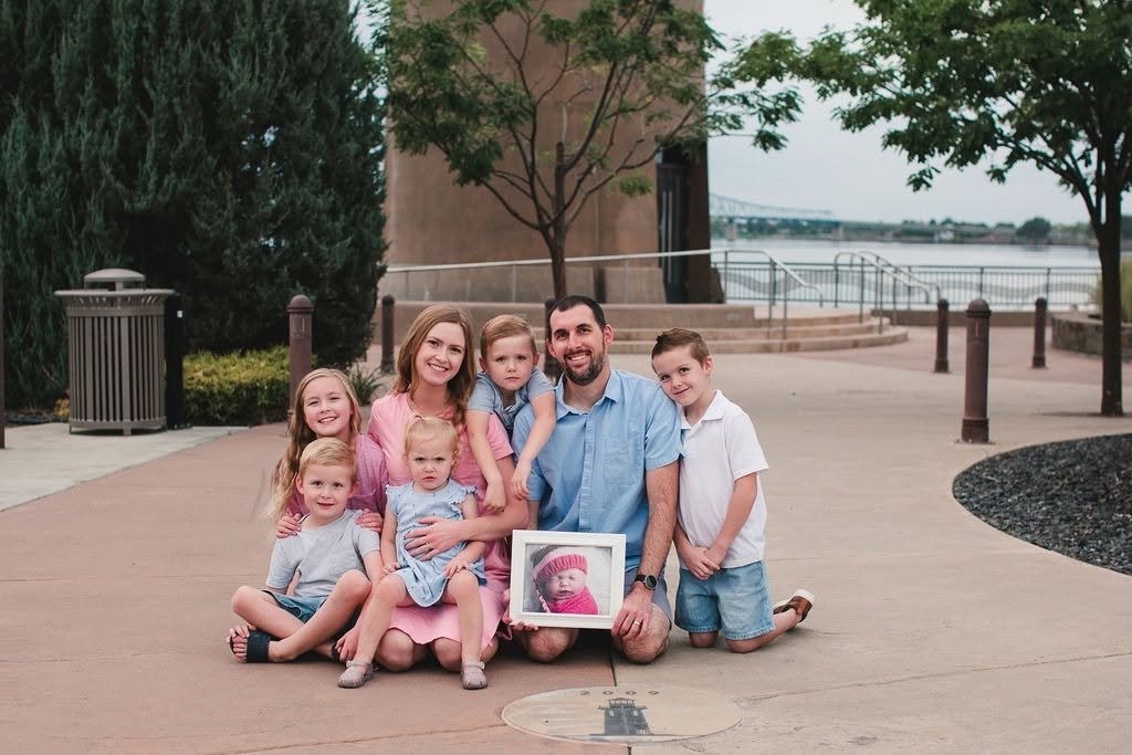 Brice and his family