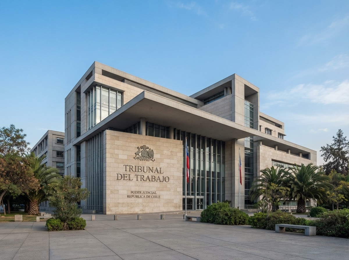 Tribunal de justicia representando el acceso a la ley