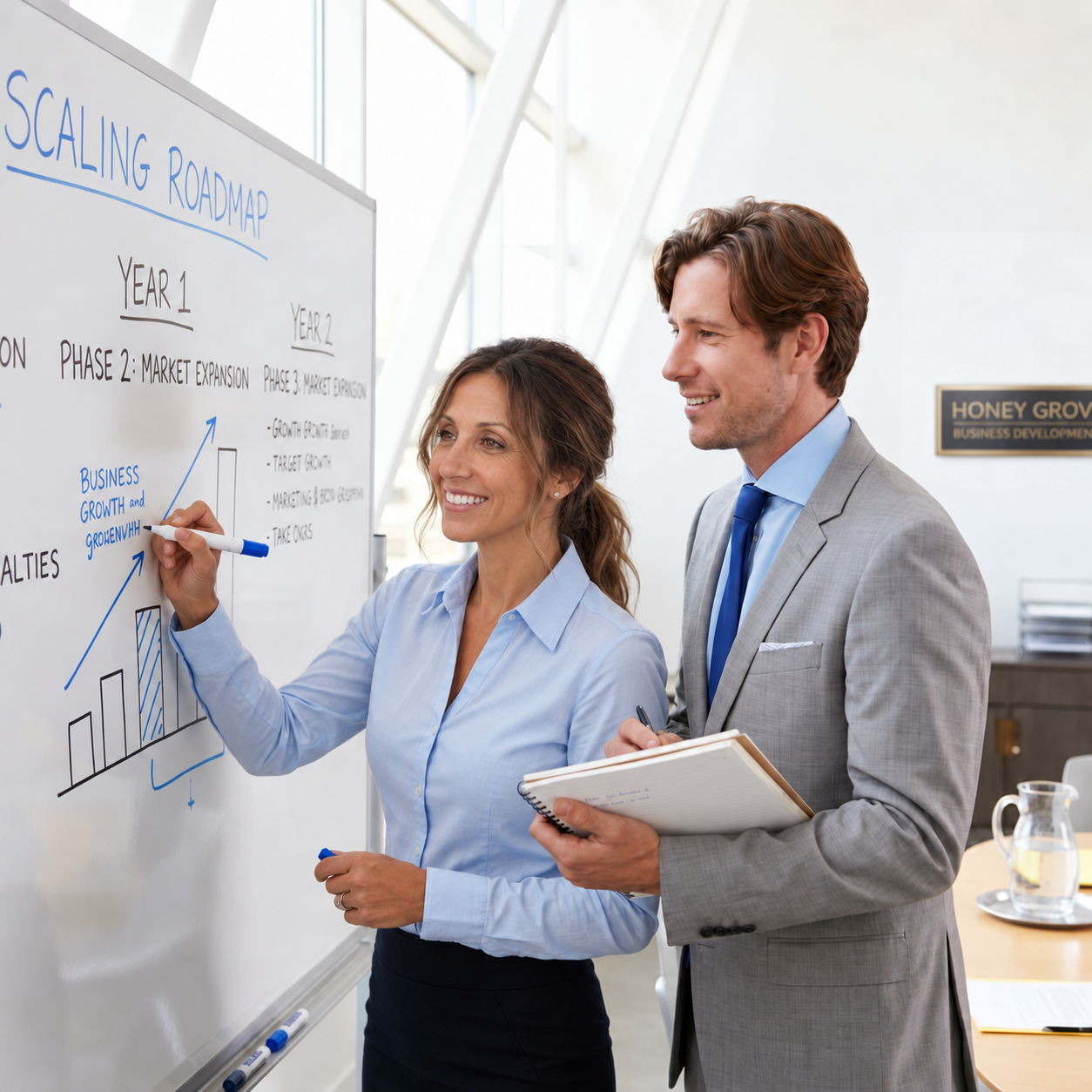 Executive leadership scaling roadmap session
