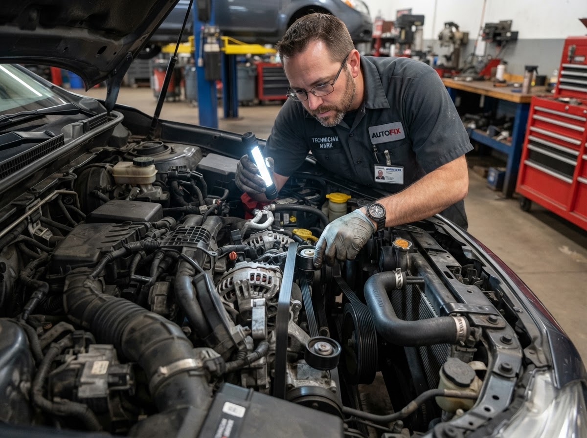 Serpentine Belt & Radiator Hose Service