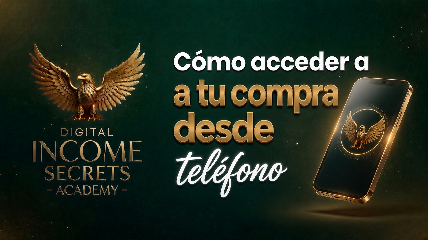 Cómo Acceder a Tu Nueva Compra Desde Tu Teléfono Móvil
