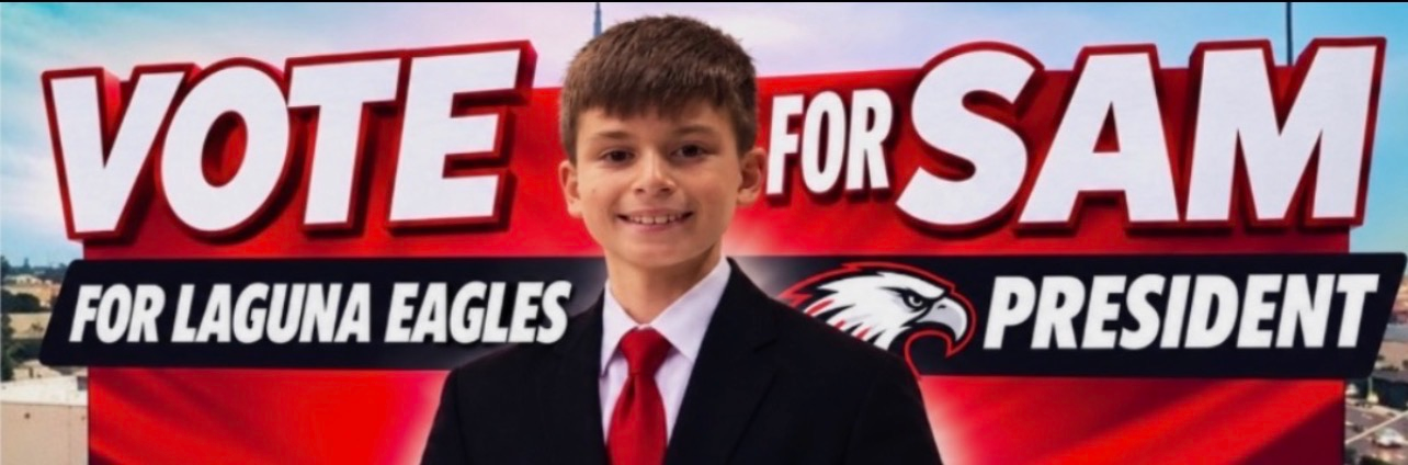 Vote for Sam Brill for Laguna Eagles President Official Billboard