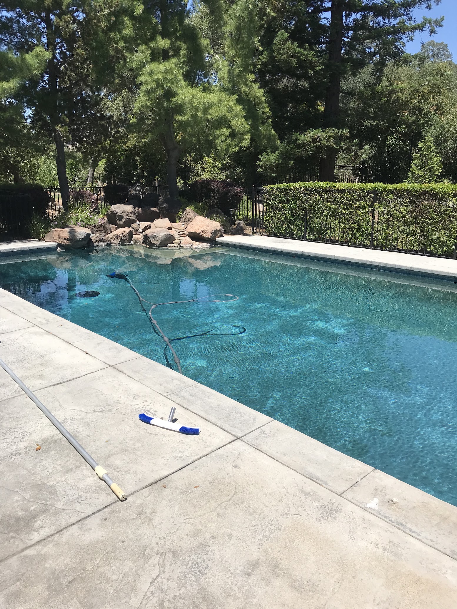 Pool Cleaning Service service for a swimming pool in El Dorado Hills
