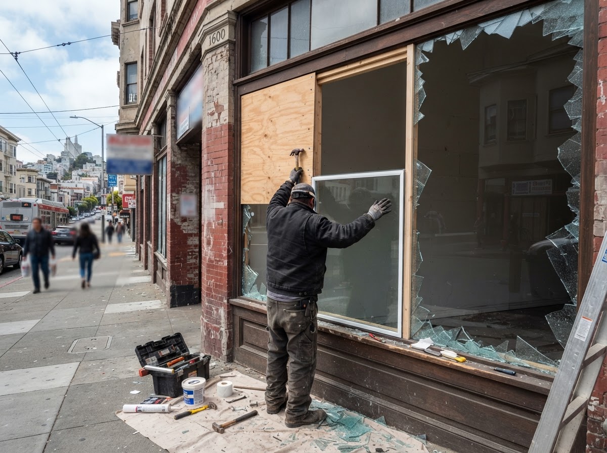 Emergency Glass Repair & Board-Up