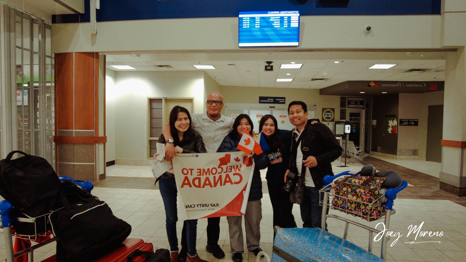 Family Arrived Together