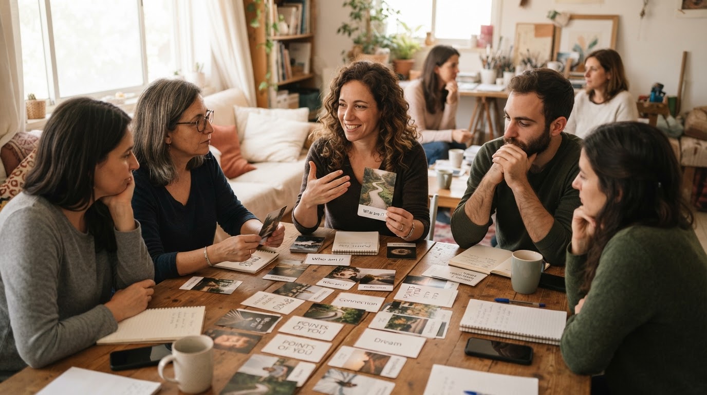Taller grupal de fototerapia: una experiencia Points of You®