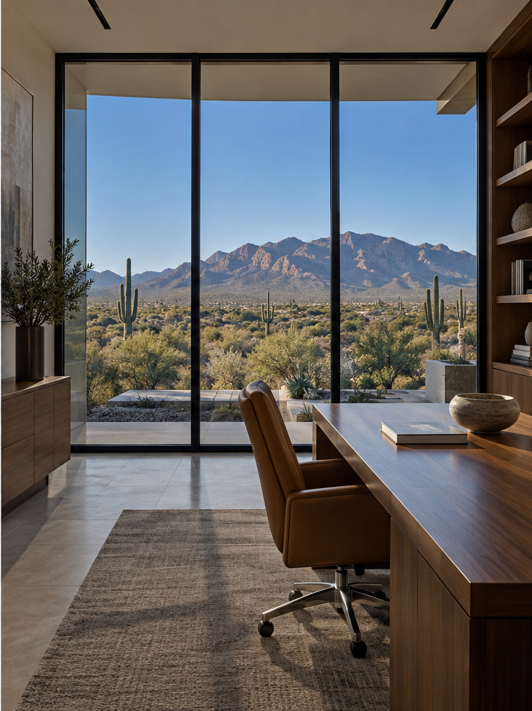 AmeriZona Architectural Window Tinting Before and After — With Window Tinting