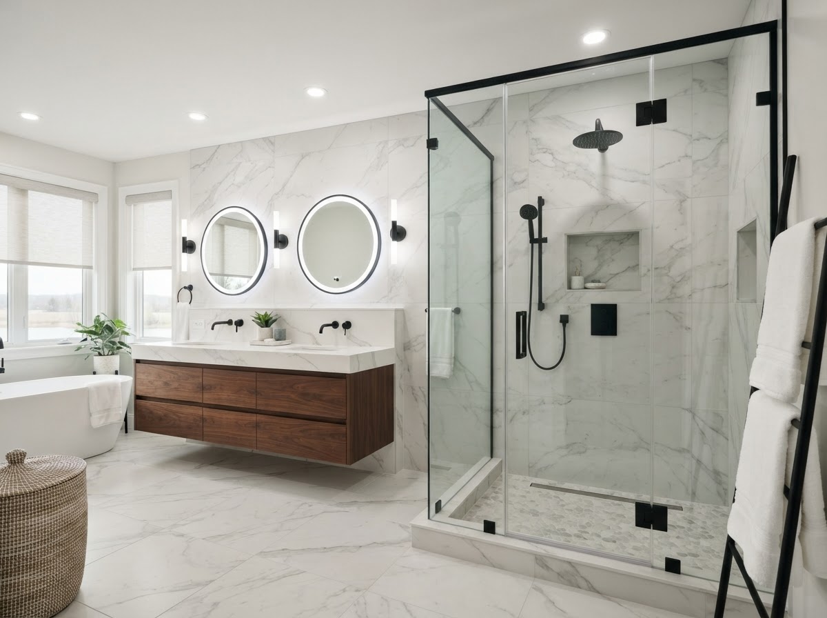 Bathroom Renovation in Easley SC by Rvicente Remodeling LLC