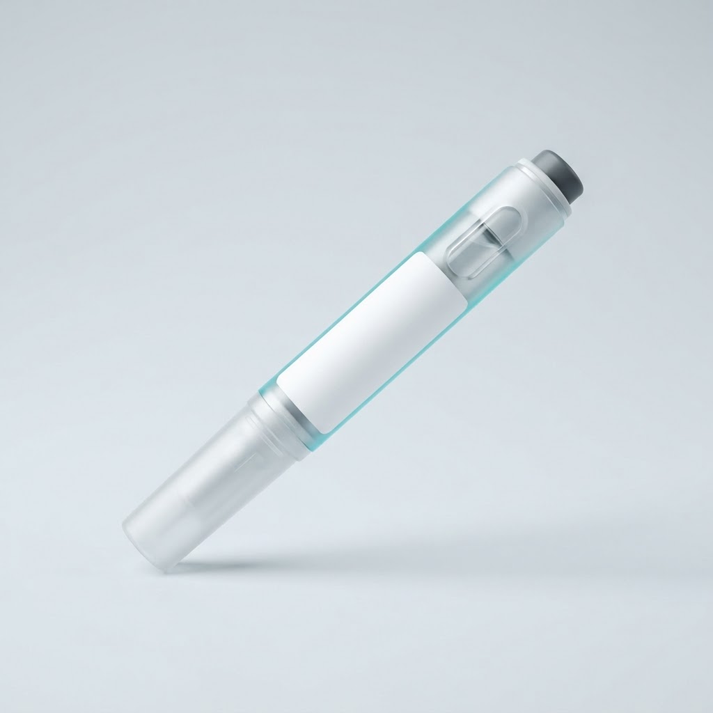 Illustrative prefilled injection pen for semaglutide.
