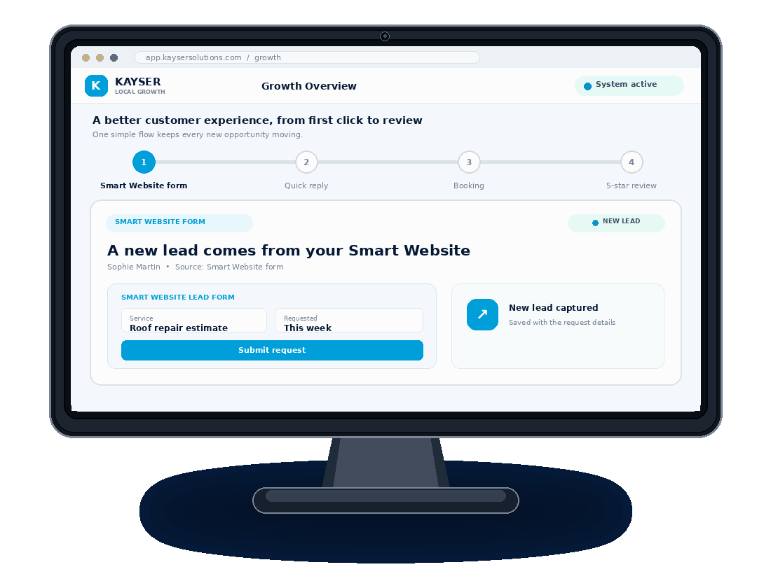 Kayser Solutions connected growth system demonstration