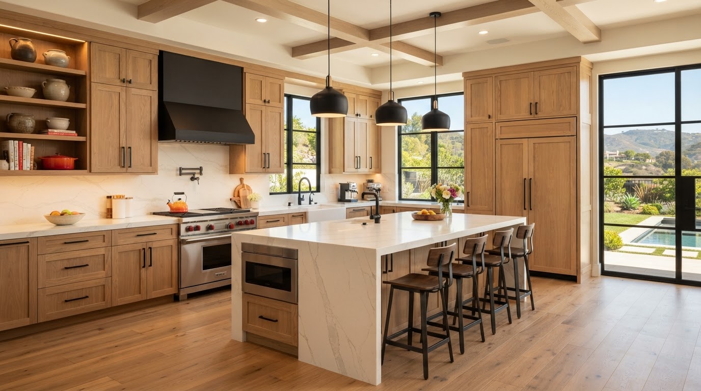Custom Cabinets installed in Spring Valley CA
