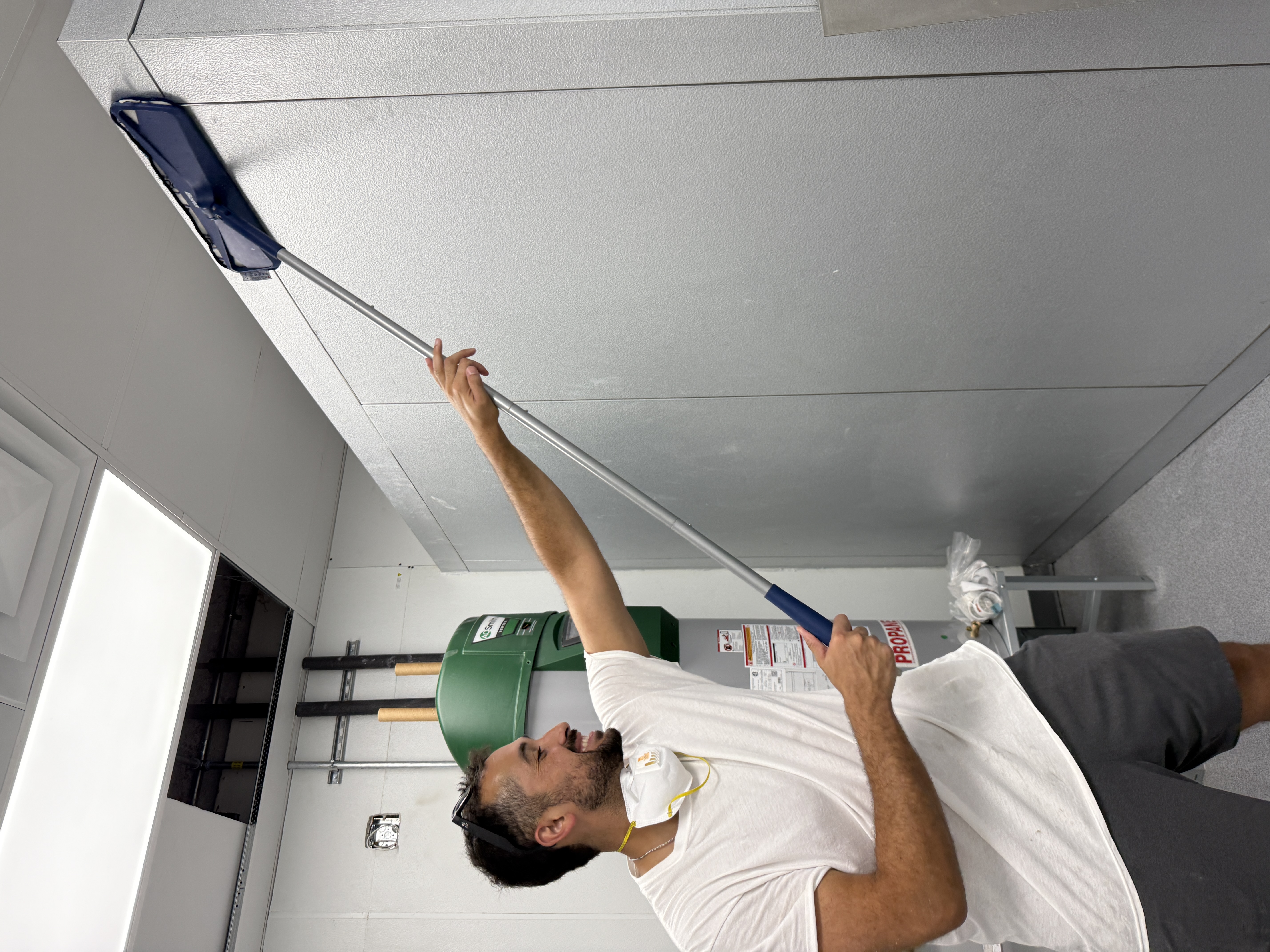 Mojo post-construction high surface cleaning