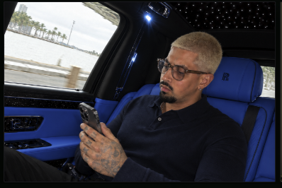 Inner circle closer inside Rolls-Royce with starlight ceiling closing deals