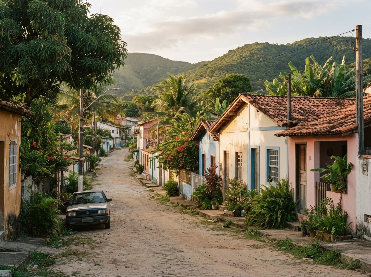 Bairro residencial em Guarapari atendido pela Speednet