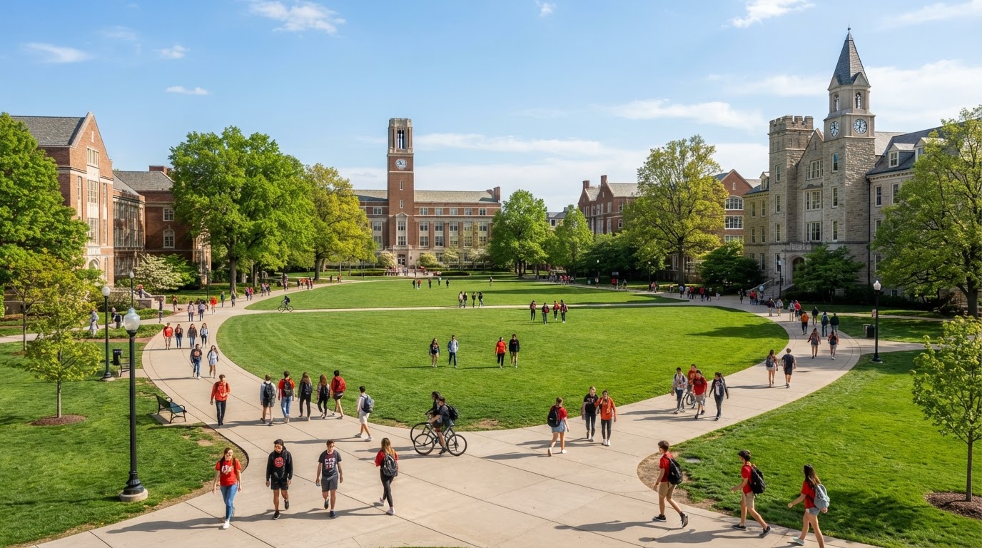 The Ohio State University campus Oval