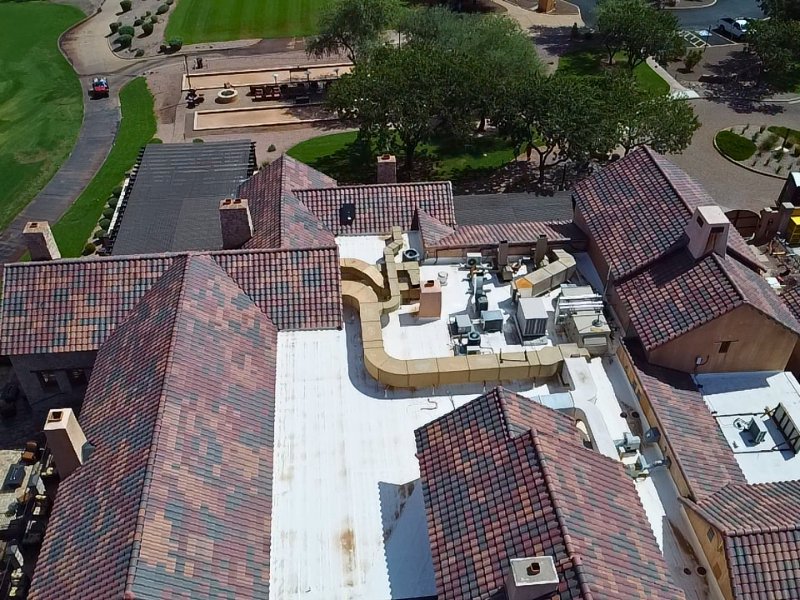 Silicone Roof Restoration & Parapet Coping
