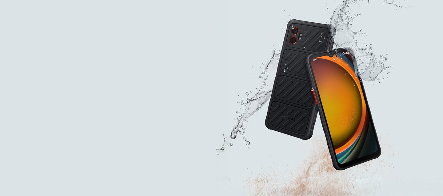 Samsung Galaxy resistente al agua y caídas