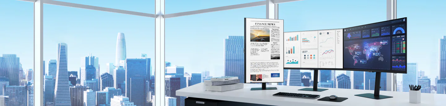 Gama de Monitores Samsung ViewFinity & Business High-Resolution