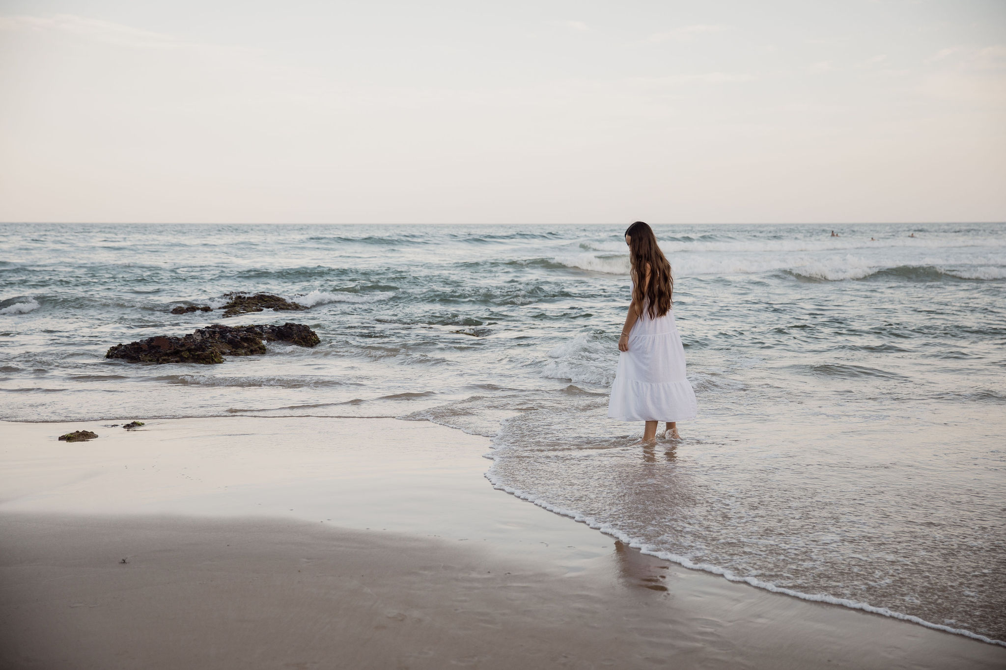 Alia by the ocean