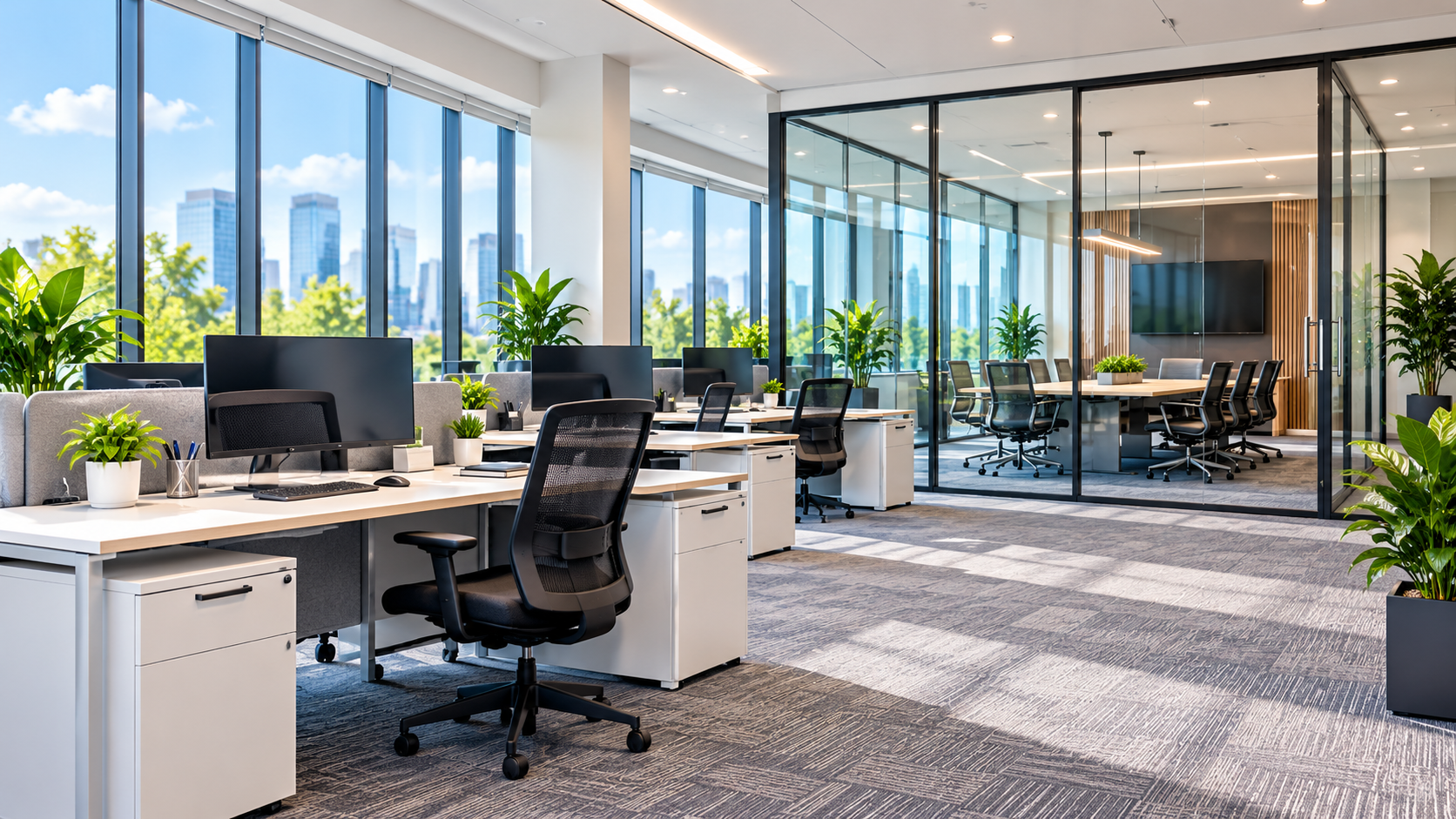 V&J Beri commercial office cleaning service in Atlanta
