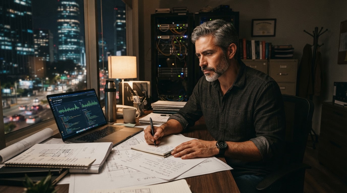 Andrés Gil en la trinchera empresarial construyendo sistemas reales