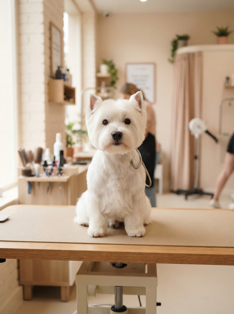 Freshly groomed dog from York Dog Spa, photo 4