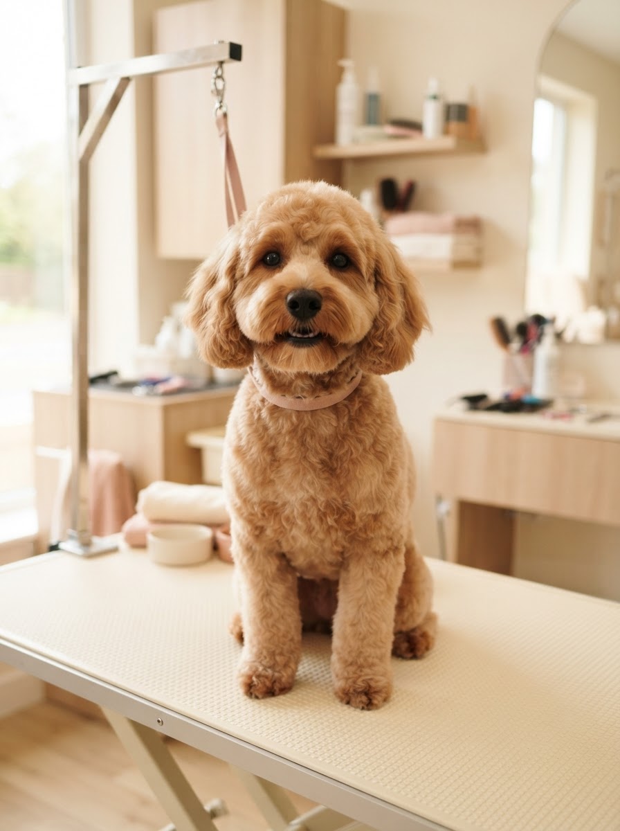 Freshly groomed dog from York Dog Spa, photo 1