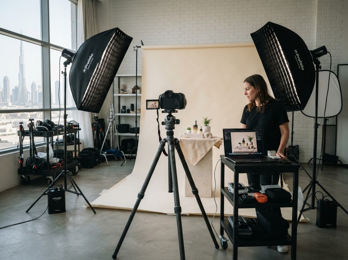 Dedote photo and video production studio in Dubai