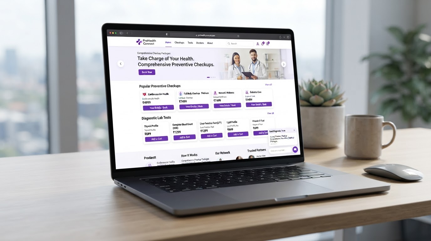 Healthcare & E-Commerce project: HealthChecks360