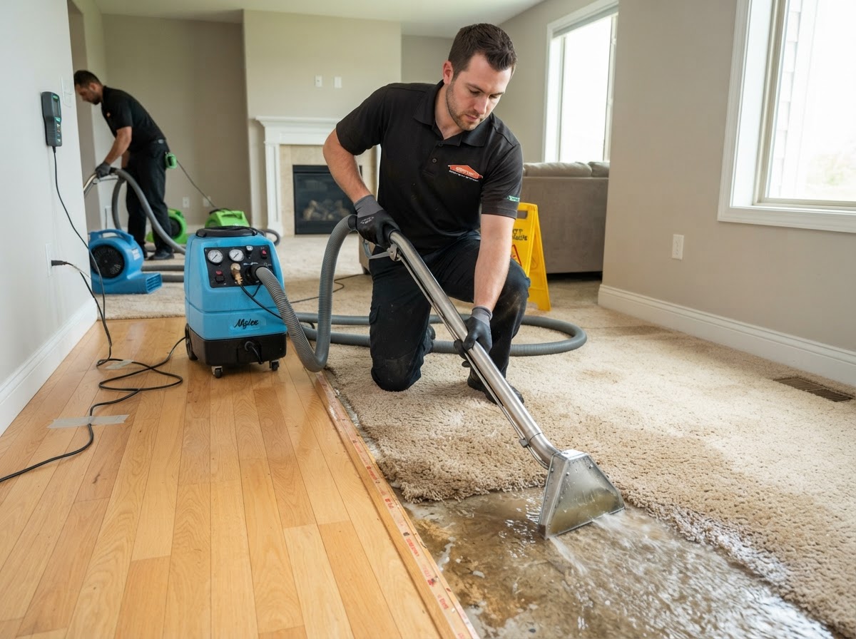 Emergency water removal near Wilmington North Carolina