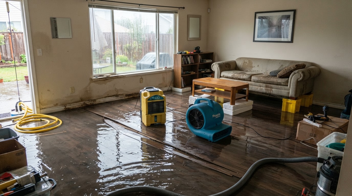 Flood damage cleanup in Wilmington NC