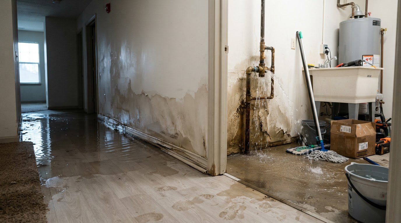 Before emergency water extraction near Kure Beach, North Carolina