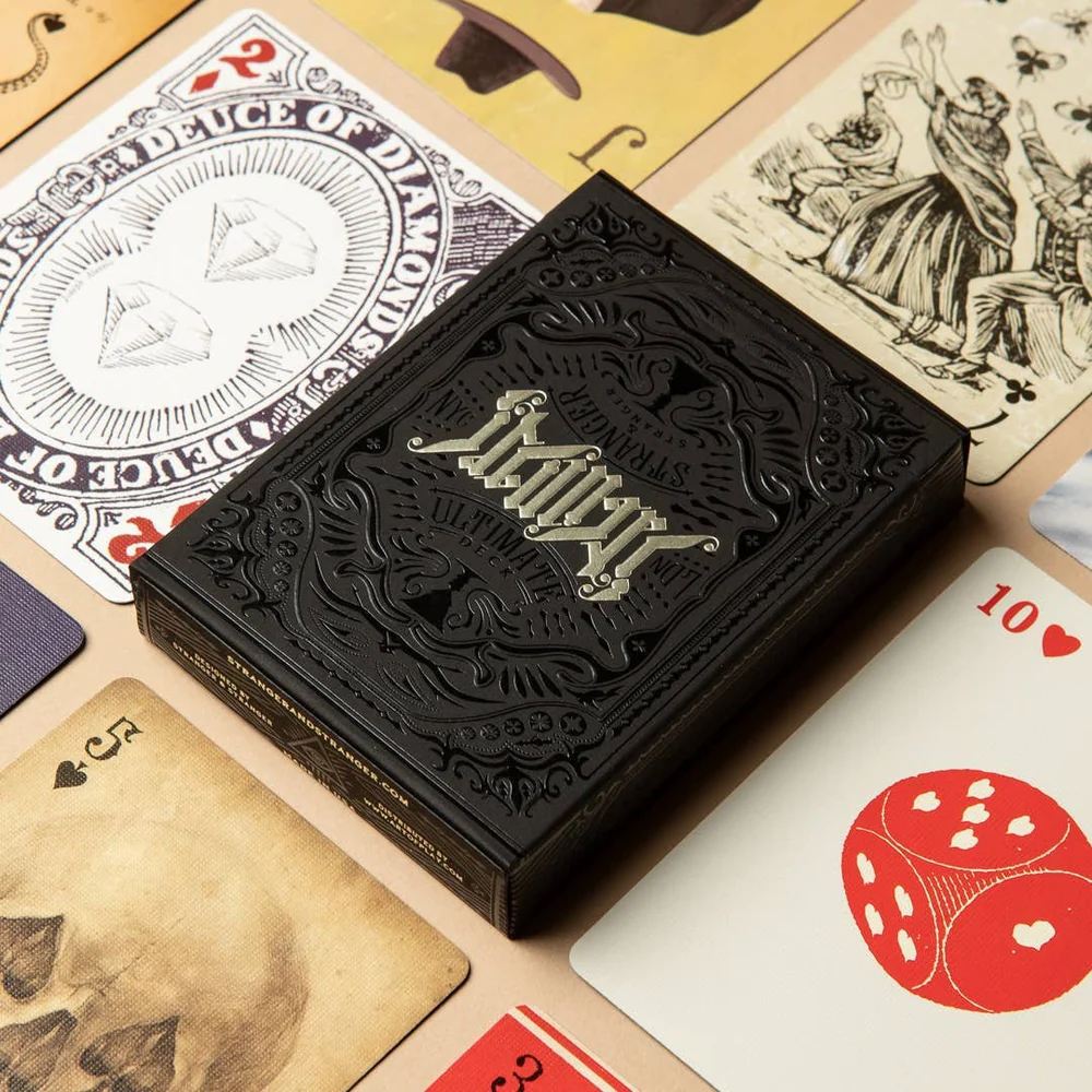 The Ultimate Deck matte black embossed presentation box