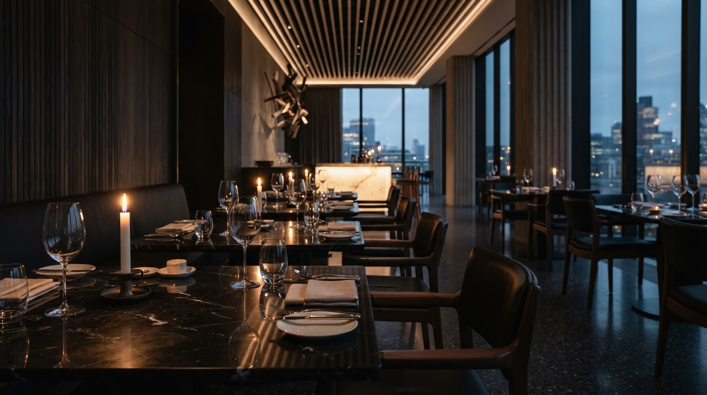 Dhaka high-end dining table ambience
