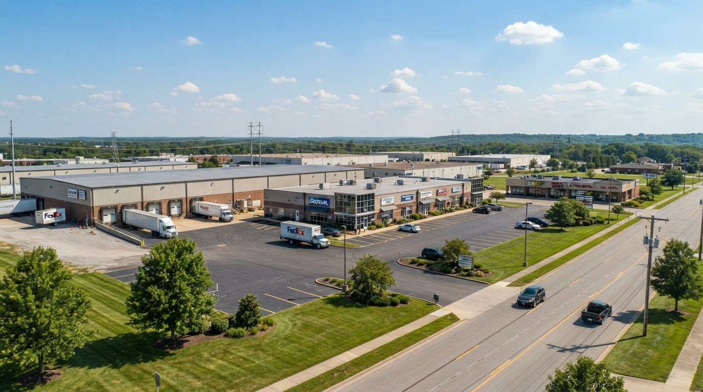 Industrial and commercial properties in West Carrollton, Ohio