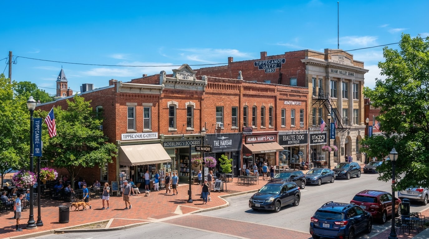 Commercial properties and retail in Tipp City, Ohio