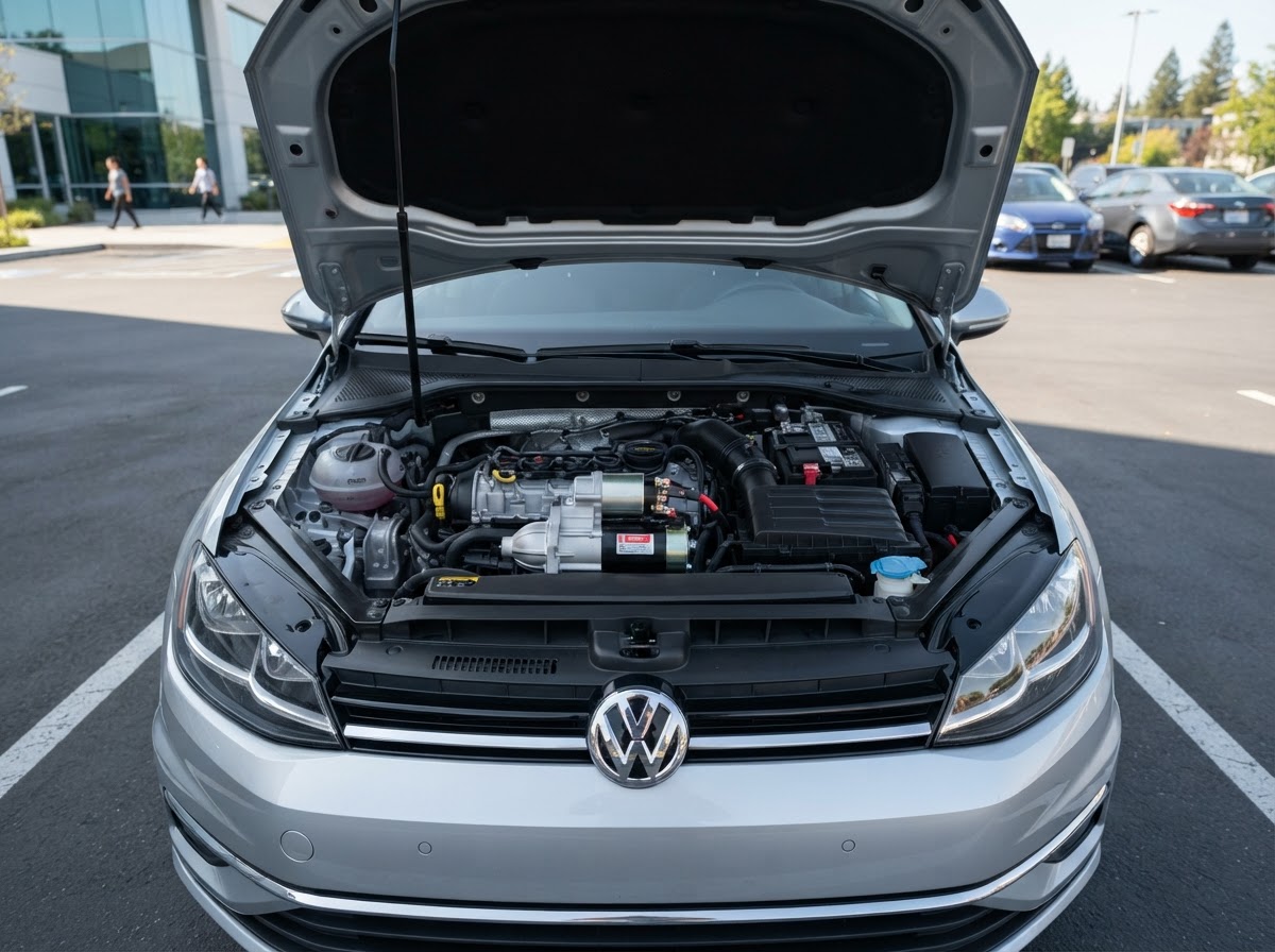 Starter Replacement on a Compact Car