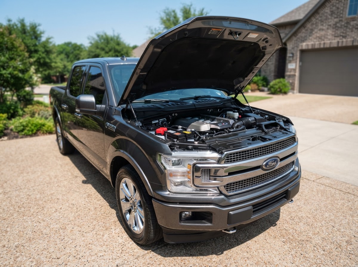Charging Output Test on a Truck
