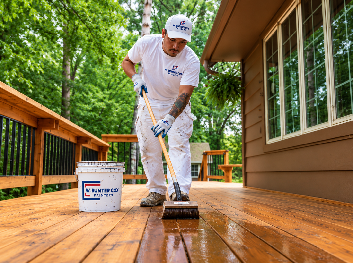 Deck Staining
