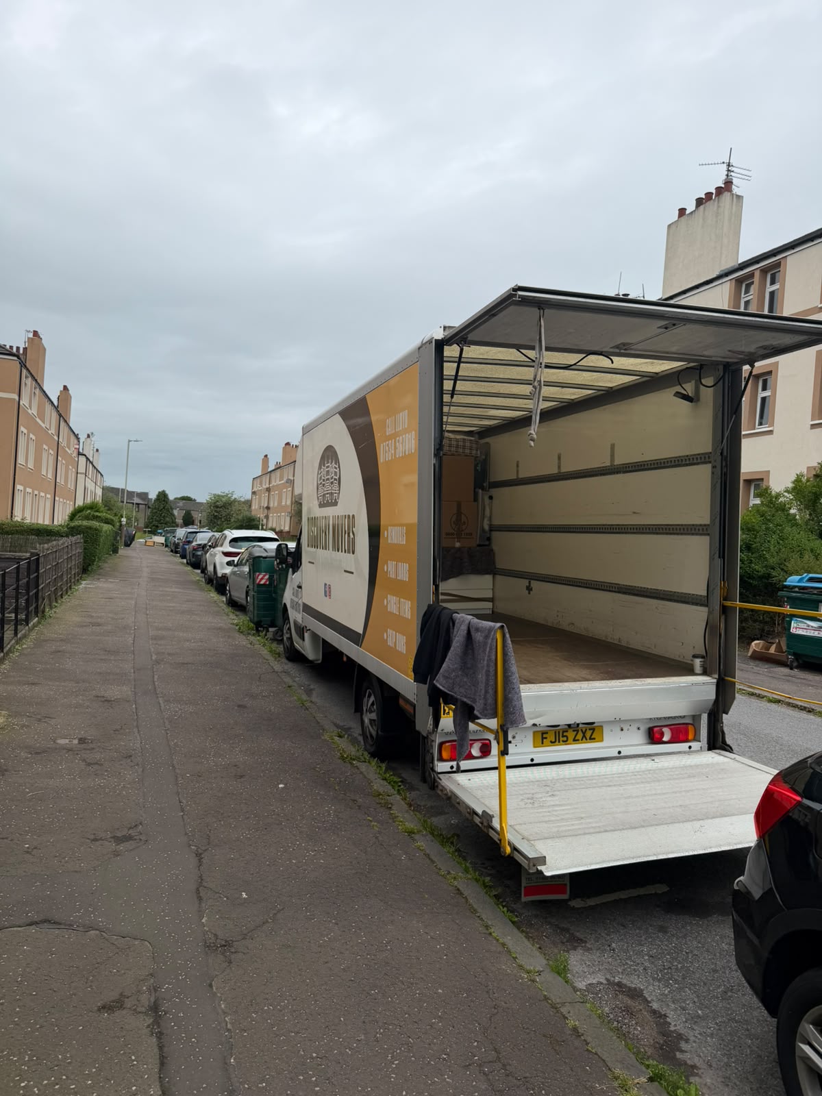 Discovery Movers team loading furniture for a move