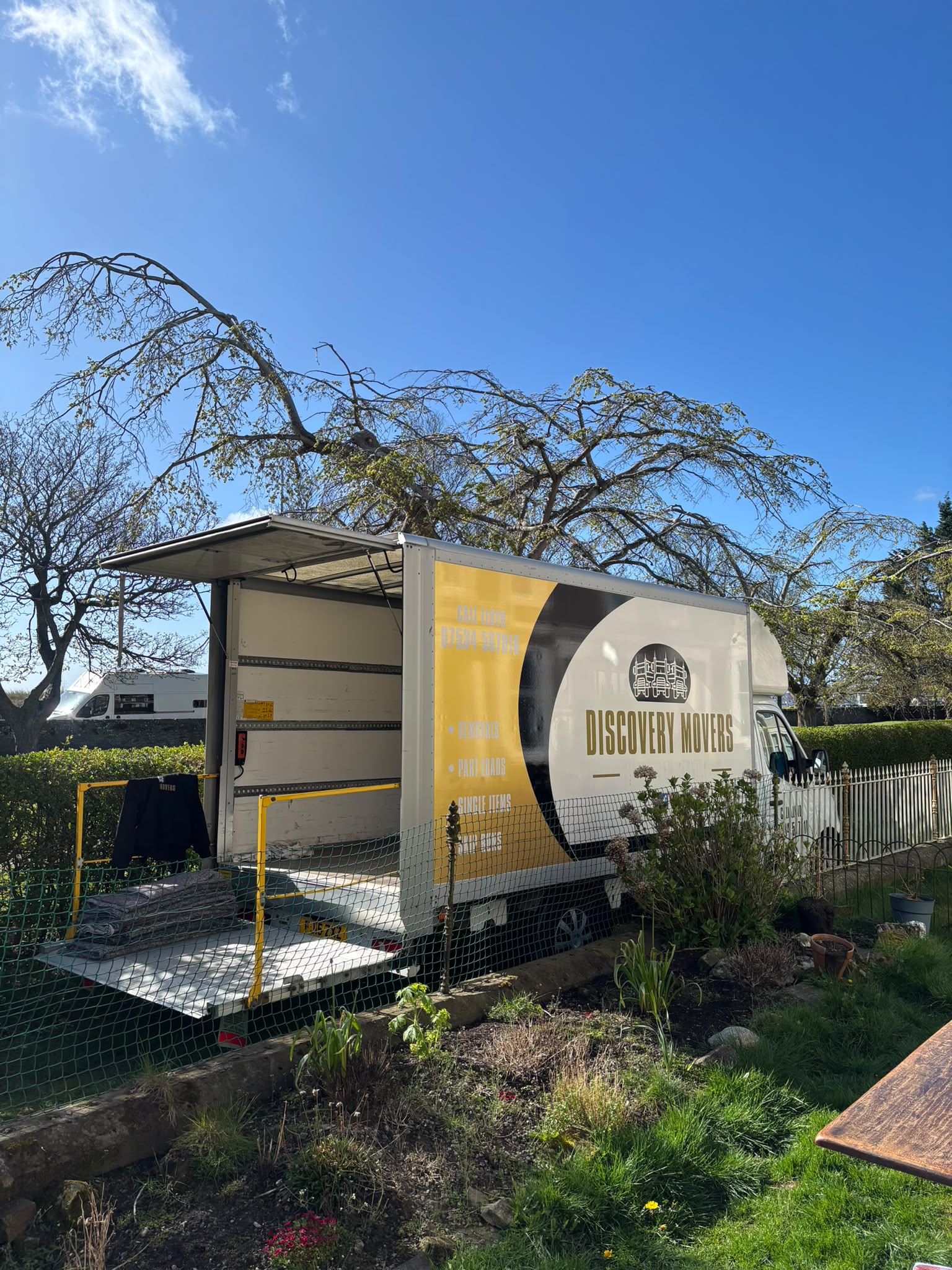 Discovery Movers removal team with their van