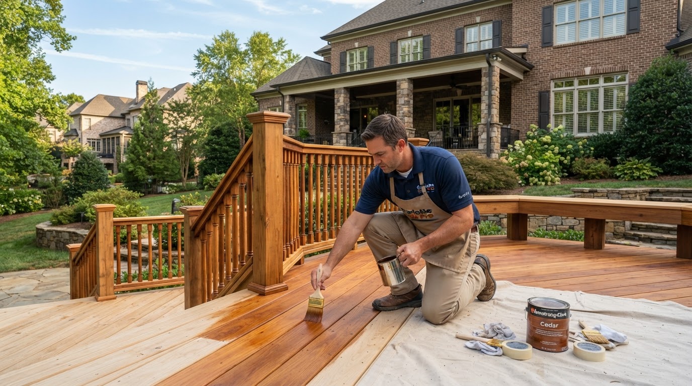 Deck Painting & Staining