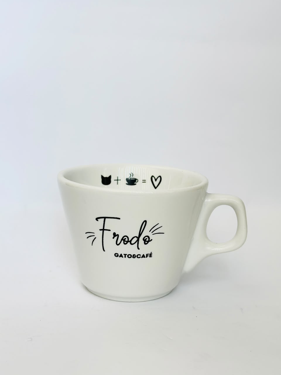 Caneca cerâmica personalizada — Gatoscafé