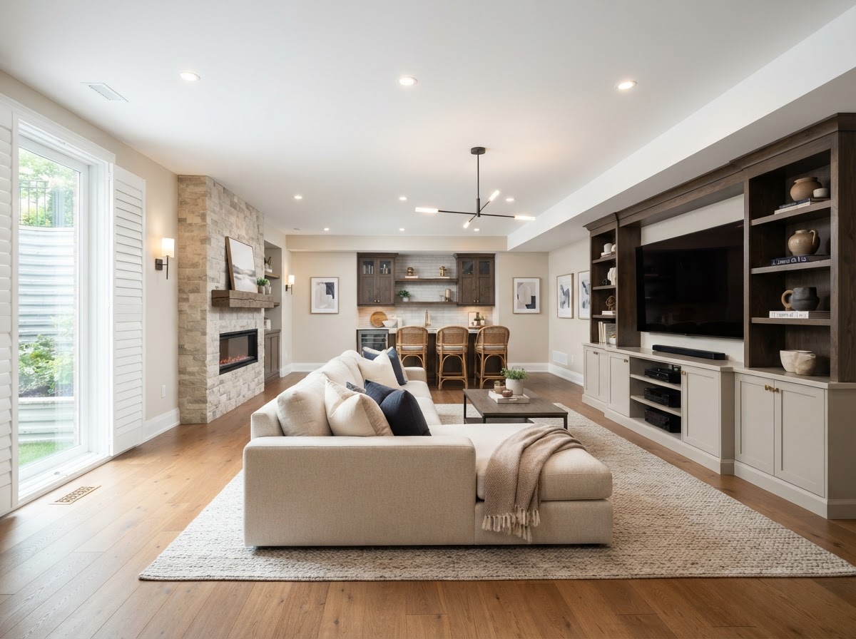 Basement Painting in Charlotte, NC