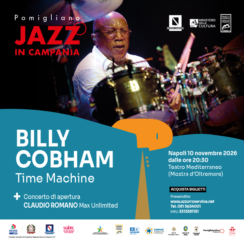 Billy Cobham — Time Machine, Pomigliano Jazz 2026