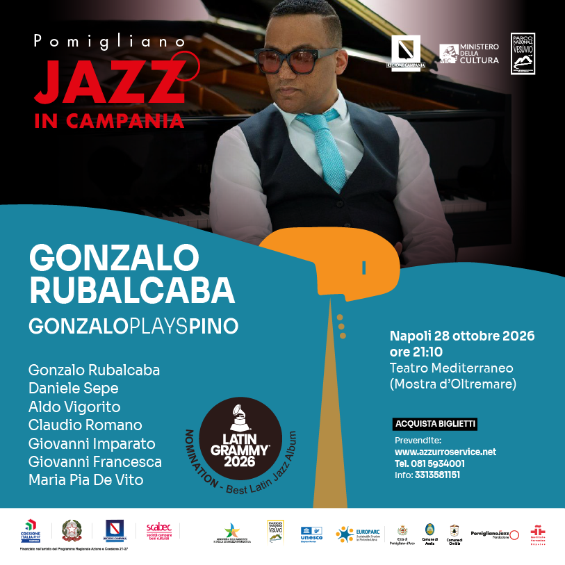 Gonzalo Rubalcaba — Gonzalo Plays Pino, Pomigliano Jazz 2026