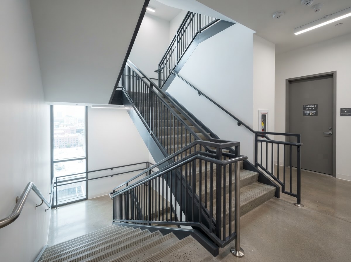 Stairwell Painting