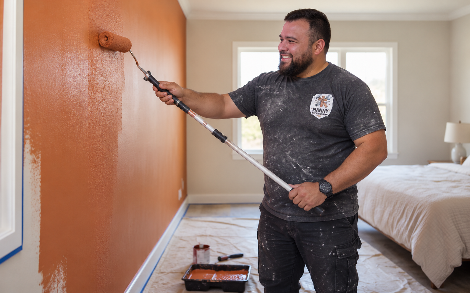 Painting service by Manny's Handyman Service