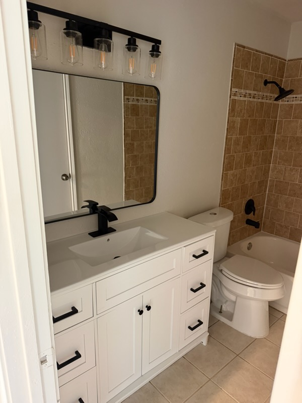 Bathroom Vanity & Modern Fixture Install — Installations project by Manny